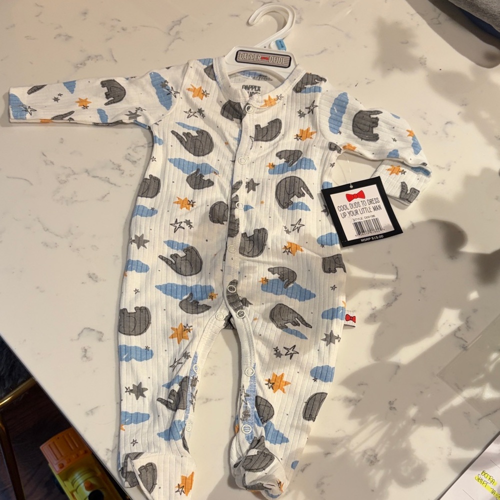 Dapper Dude Onesie NWT